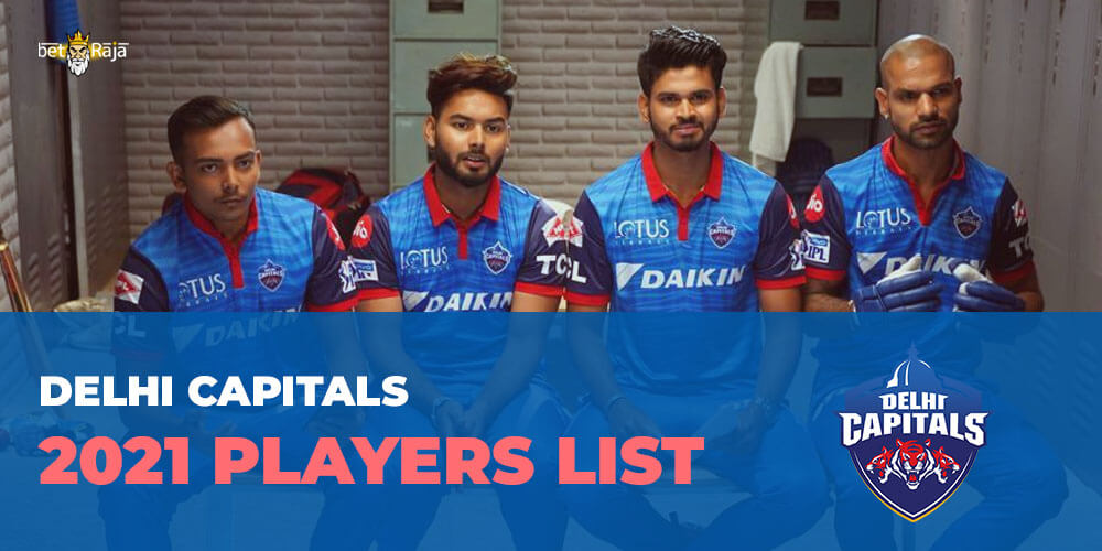 Delhi Capitals 2021 Players List