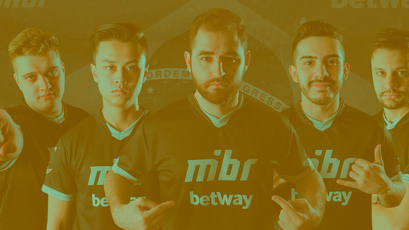 MIBR and Betway.