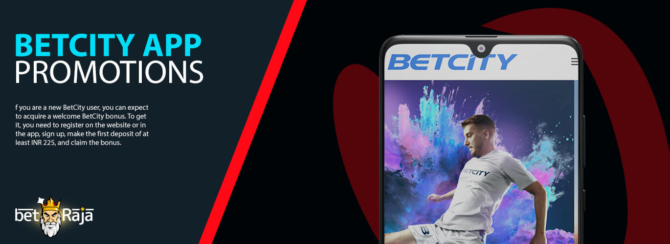 Betcity bonuses and promotions.
