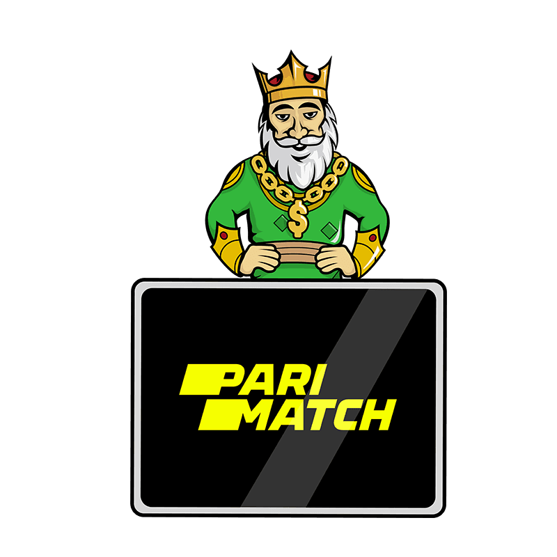 Parimatch Logo With Raja for Review in India
