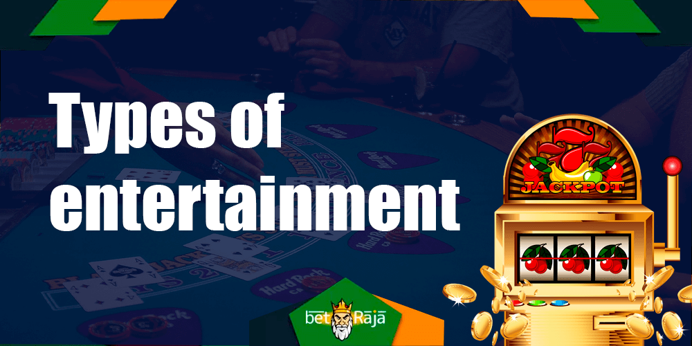 Types of Melbet casino games