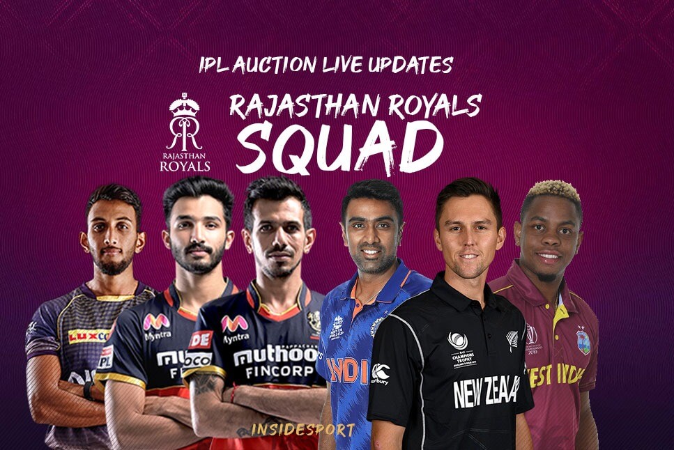 rajastan royal squad.