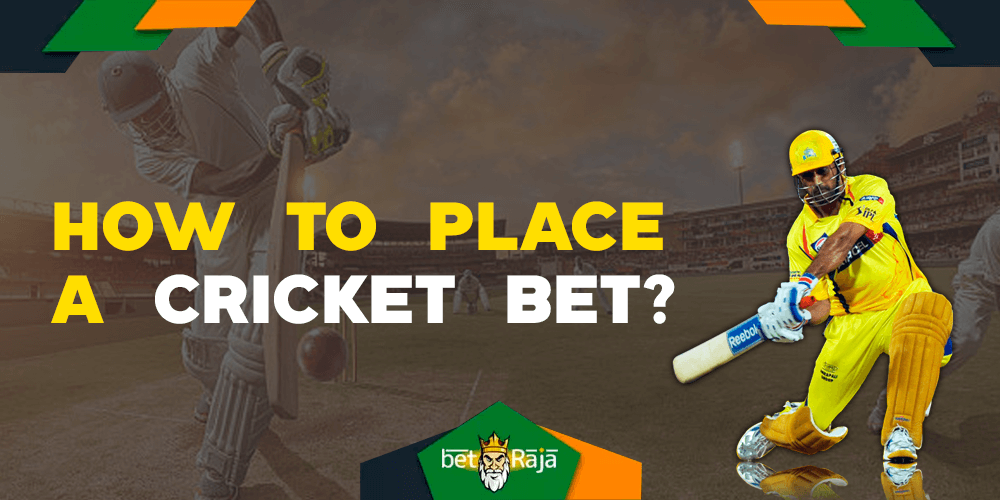 How to place a cricket bet on Rajabets with mobile app.