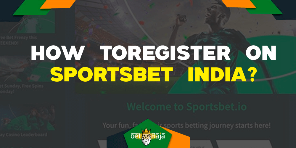 How toregister on Sportsbet India