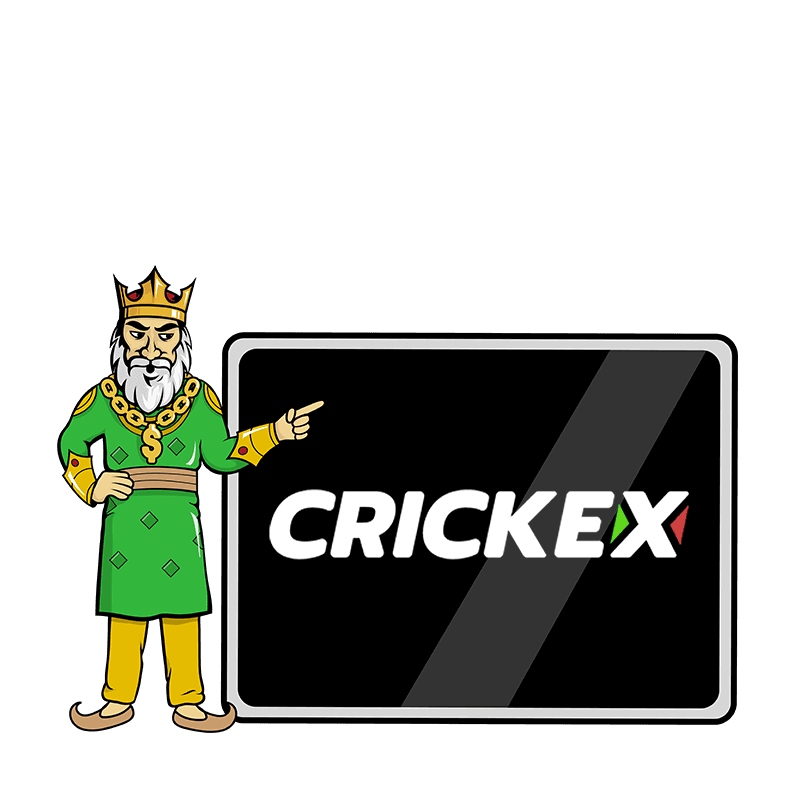 Raja with Crickex Logo
