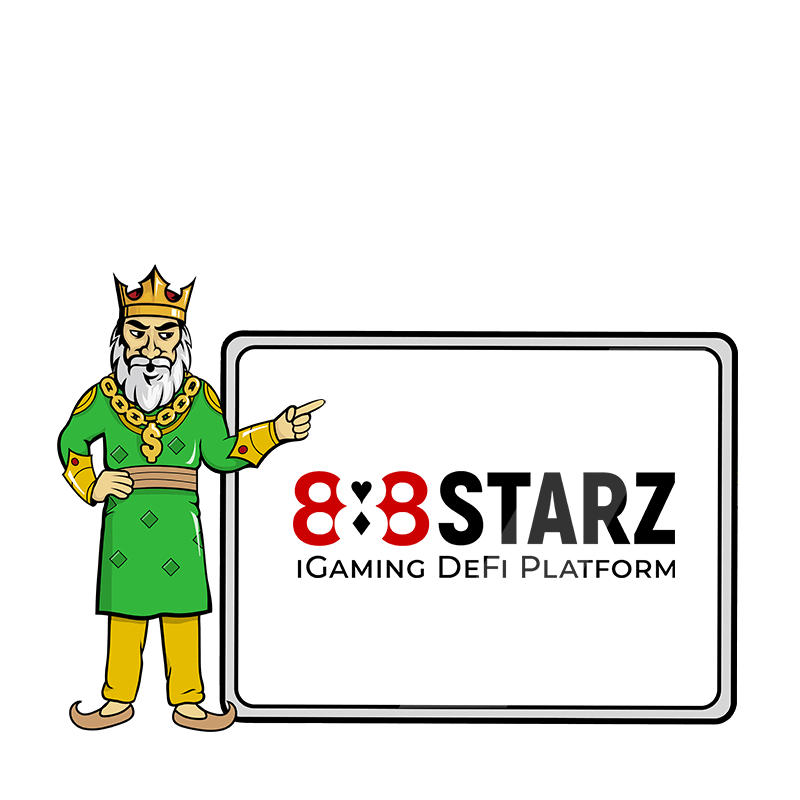 Raja with 888starz logo.
