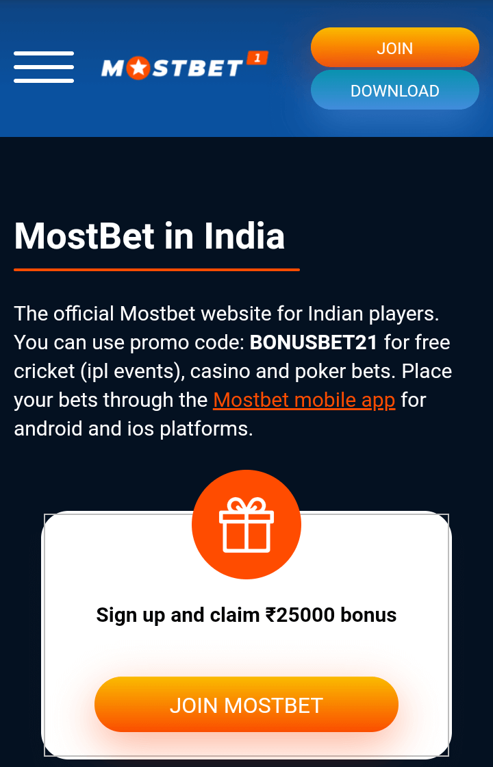The No. 1 Mostbet Mobile App for Android and IOS in India Mistake You're Making