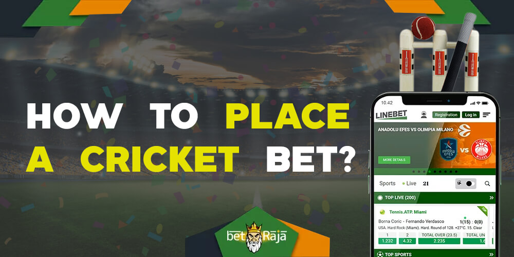 How to place a bet in the Linebet app