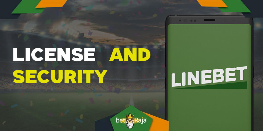 Linebet license and security