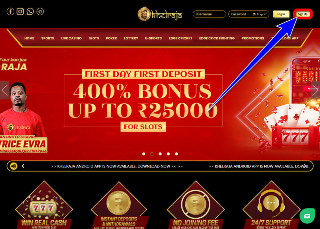 Khelraja Online casino & Sports betting Website Rating 25,one hundred thousand Bonus Log in