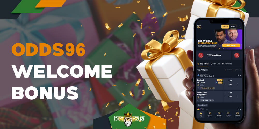 How to get a welcome bonus on Odds96 