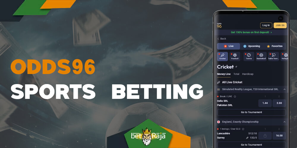 How Indian users can bet on sports on Odds96 