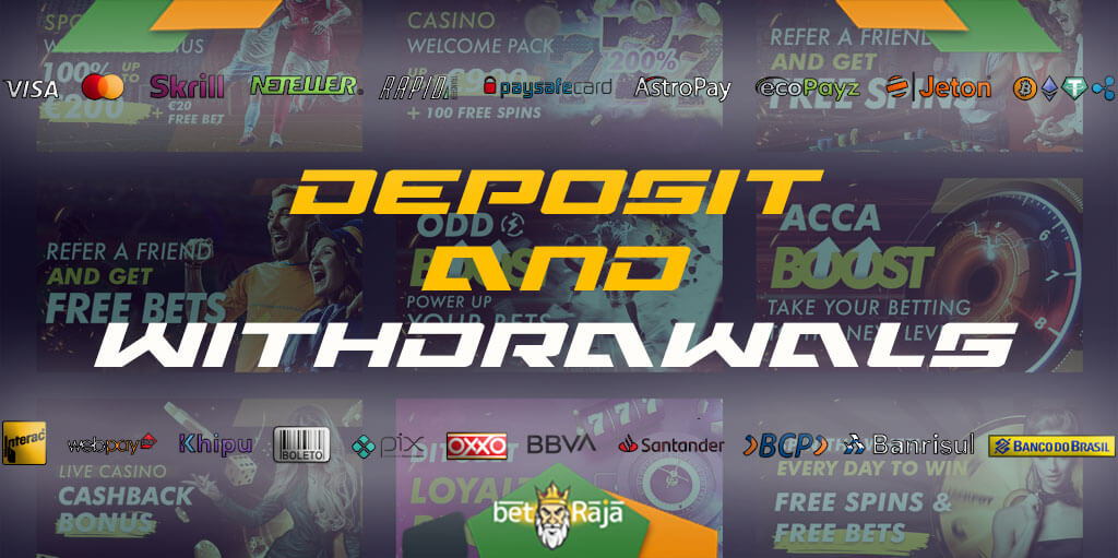 Casino Ditobet: available deposit and withdrawal methods.