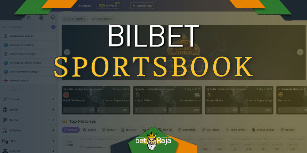 In addition to the casino game, Bilbet Casino offers a quality sports betting line.