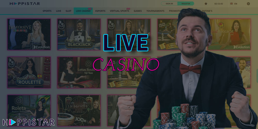 Happistar Casino is the most popular live dealer casino games.