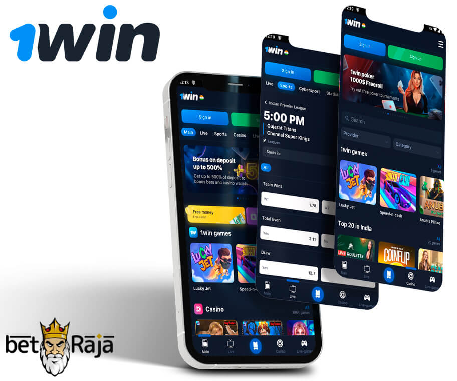 1Win is a popular bookmaker in the Indian market.