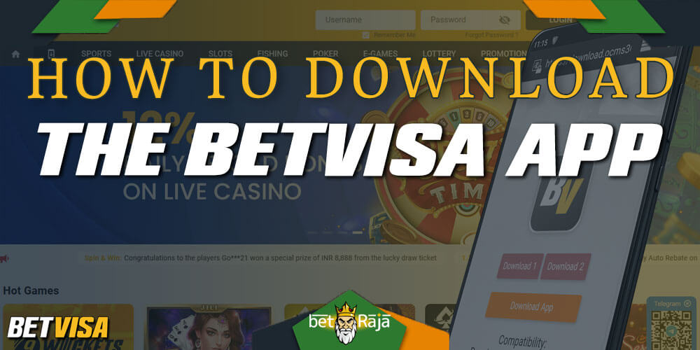 How to download and install the Betvisa app for Android