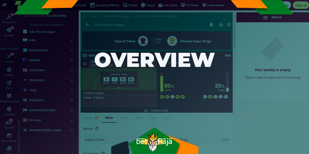 Parimatch overview for bettors in India