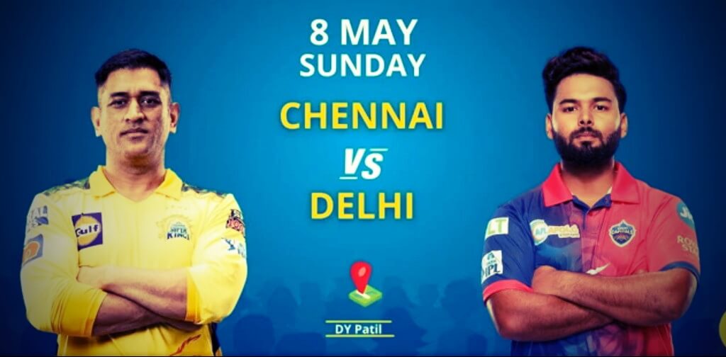 Chennai Super Kings vs Delhi Capitals the unequal rivalry of IPL. Check the Head to Head stats, predictions and betting odds.