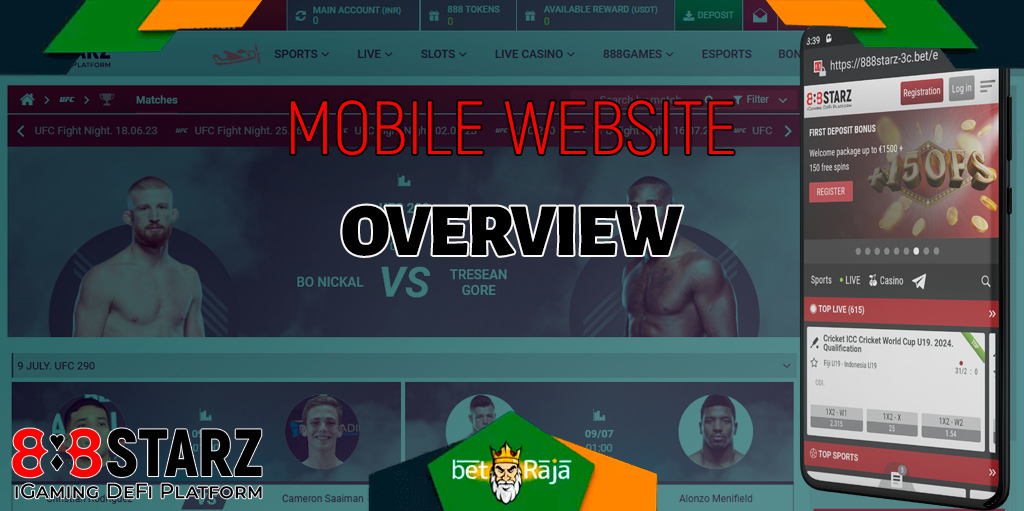  It offers gamblers from India to use the mobile version of the website for gambling. 