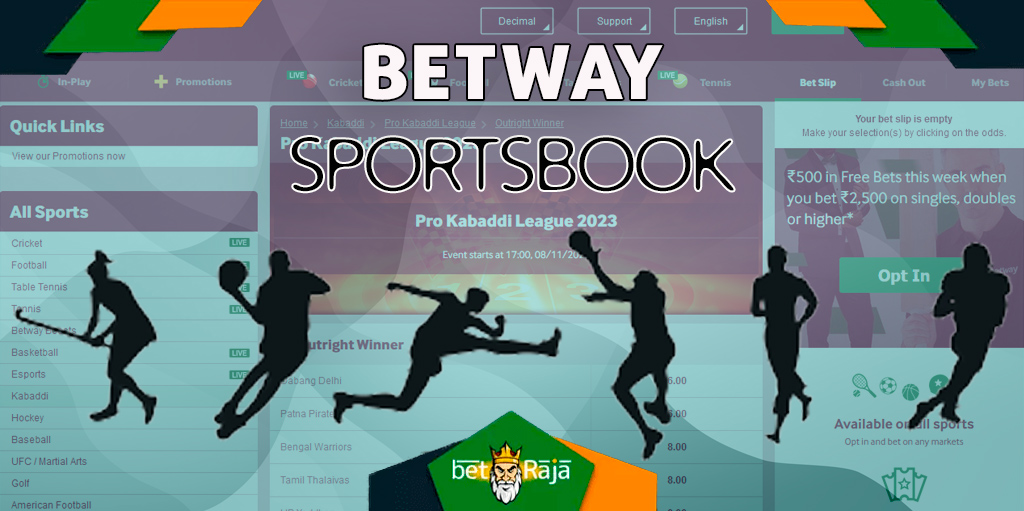 Online Betting Site Betway with over 30000 markets to Bet on. 