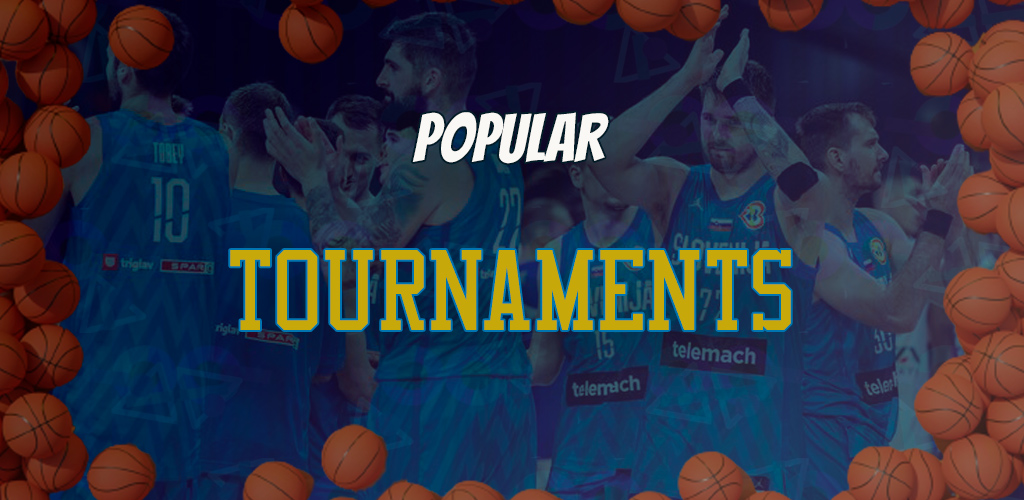 The most popular tournaments for basketball betting in India.