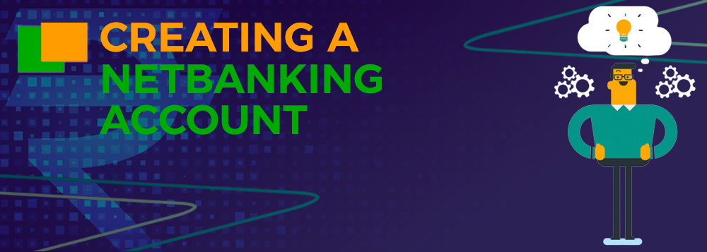 How to create an account in the NetBanking payment system.